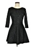 2 Hearts Black Cocktail Dress Size M - photo 1