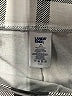 Lands' End Checkered-gingham Silver Casual Pants Size M - photo 4