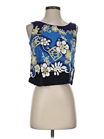 Hibiscus Collection Sleeveless Blouse (view 1)
