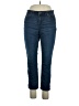 Democracy Chevron-herringbone Blue Jeans Size 14 (petite) - photo 1