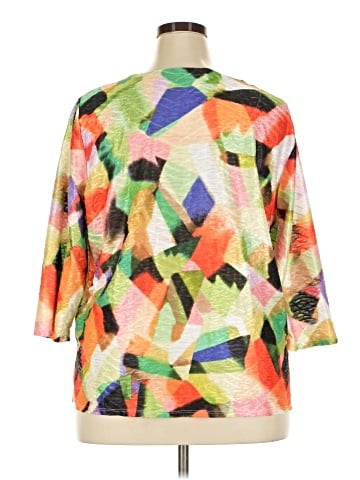 Alfred Dunner 3/4 Sleeve Blouse (view 2)