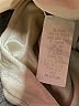 Another Thyme 100% Polyester Metallic Ivory Long Sleeve Blouse Size M - photo 9