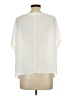 Chico's 100% Polyester Ivory Short Sleeve Blouse Size L - photo 2