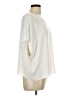 Chico's 100% Polyester Ivory Short Sleeve Blouse Size L - photo 4