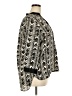 Olive and Oak 100% Polyester Chevron-herringbone Black 3/4 Sleeve Blouse Size 2X - photo 4