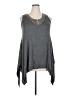 La Vanya Gray Sleeveless Top Size 2X - photo 1