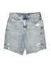 Gap 100% Cotton Blue Denim Shorts Size 6 (tall) - photo 1