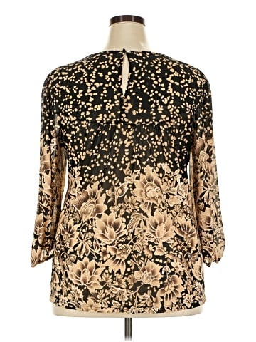 Suzanne Betro 3/4 Sleeve Blouse (view 2)