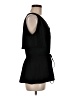 Ann Taylor 100% Polyester Black 3/4 Sleeve T-Shirt Size M - photo 4