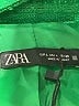 Zara Chevron-herringbone Green Blazer Size L - photo 6