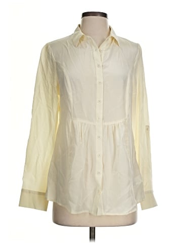GAIAM Long Sleeve Silk Top (view 1)