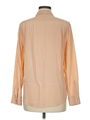 Everlane Long Sleeve Silk Top (view 2)