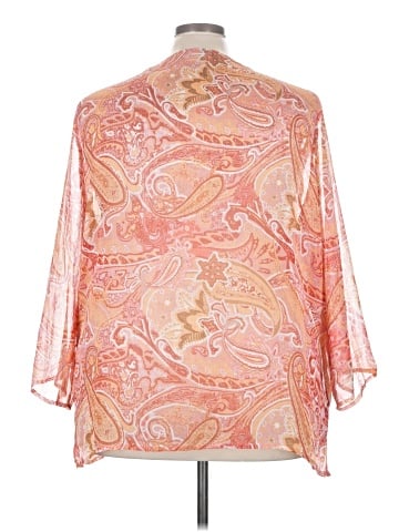 Susan Graver 3/4 Sleeve Blouse (view 2)