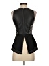 BCBGMAXAZRIA 100% Cotton Black Sleeveless Blouse Size XXS - photo 2