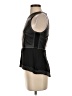 BCBGMAXAZRIA 100% Cotton Black Sleeveless Blouse Size XXS - photo 5