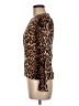 VICI 100% Viscose Animal Print Brown Long Sleeve Blouse Size M - photo 5