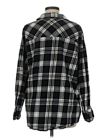 Divided by H&M Long Sleeve Button-Down Shirt (view 2)