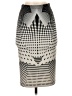 Clover Canyon Houndstooth Ivory Formal Skirt Size XS - photo 1