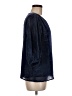 Hayden 100% Polyester Blue 3/4 Sleeve Blouse Size M - photo 4