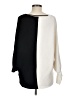 Cupio Color Block Ivory Pullover Sweater Size M - photo 2