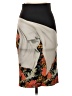 Clover Canyon Graphic Gray Casual Skirt Size XS - photo 1