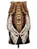 Clover Canyon Print Burgundy Formal Skirt Size XS - photo 1