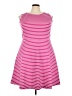 Talbots Stripes Pink Casual Dress Size 3X - photo 1