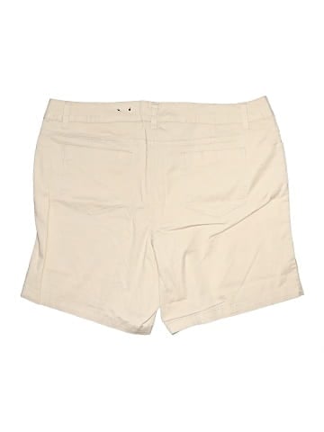 Lane Bryant Khaki Shorts (view 2)