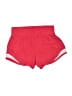 Athletic Works 100% Polyester Color Block Red Athletic Shorts Size 7 - 8 - photo 1