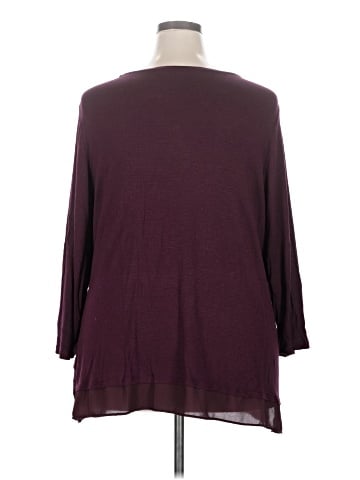 Apt. 9 3/4 Sleeve Top (view 2)