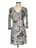 J Valdi Paisley Gray Casual Dress Size S (estimated) - photo 1