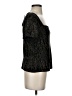 Ronni Nicole Black Short Sleeve Top Size S - photo 4