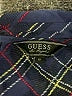 Guess 100% Polyester Plaid Blue Long Sleeve Blouse Size S - photo 7