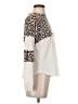 Alya Animal Print Ivory Long Sleeve Turtleneck Size S - photo 4
