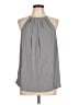 Green Envelope Gray Sleeveless Blouse Size L - photo 1