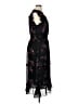 CeCe 100% Polyester Floral Black Cocktail Dress Size XL - photo 4