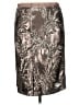 Pure Collection 100% Polyester Metallic Silver Formal Skirt Size 14 - 16 - photo 2