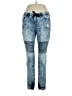 rue21 Stripes Blue Jeans Size 14 - photo 1