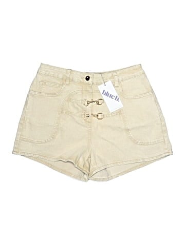 Blue B Denim Shorts (view 1)
