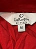 La Roque Red 3/4 Sleeve Button-Down Shirt Size M - photo 7