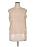 Notations 100% Polyester Tan Sleeveless Blouse Size XL - photo 1