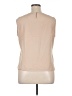 Notations 100% Polyester Tan Sleeveless Blouse Size XL - photo 2