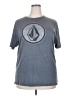 Volcom Gray Short Sleeve T-Shirt Size XXL - photo 1