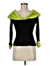 Jessica Howard Green Long Sleeve Top Size 6 - photo 1