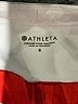 Athleta Color Block Red Athletic Shorts Size 6 - photo 3