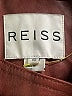 Reiss 100% Leather Solid Burgundy Leather Jacket Size XS - photo 6