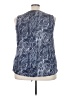 Naif Blue Sleeveless Blouse Size 3X - photo 2