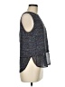 Theory 100% Polyester Gray Sleeveless Blouse Size M - photo 4