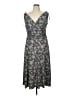 Scarlett Paisley Gray Cocktail Dress Size 14 - photo 1