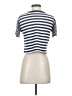 Moa Moa Blue Short Sleeve Top Size XS - photo 2